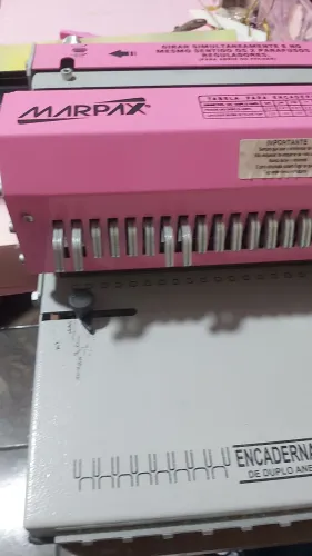 Encadernadora Marpax 2x1 Rosa