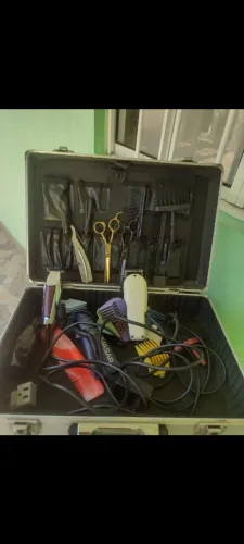 Maleta máquina barbeiro
