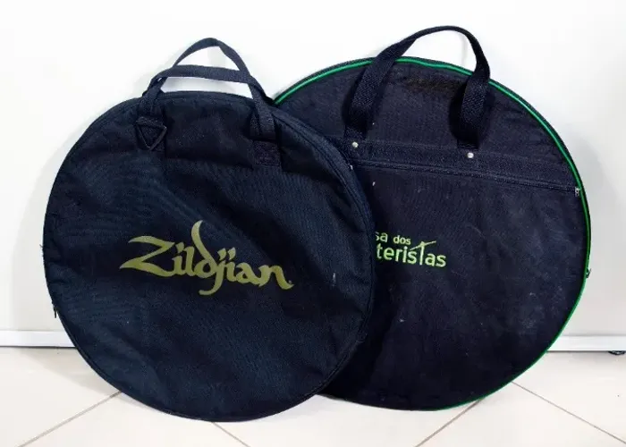 Bag p pratos de bateria 20 e 22 pol. Aceito troca por tom.