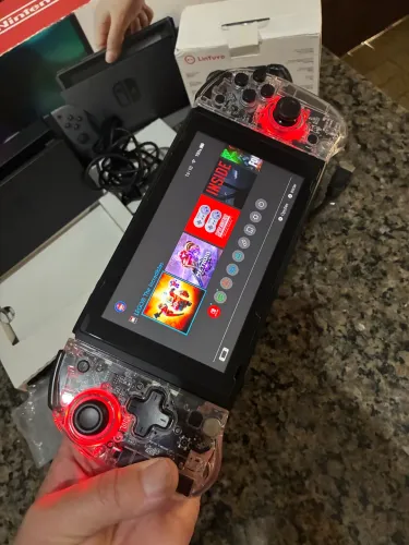 Nintendo switch dsblq impecavel ( aceita trocas )