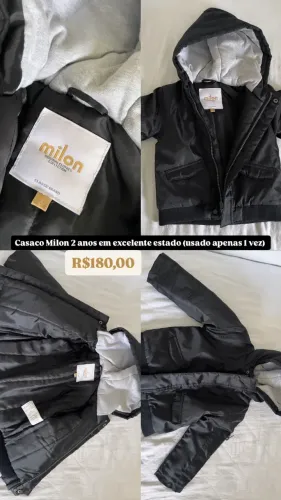 Casaco infantil Milion