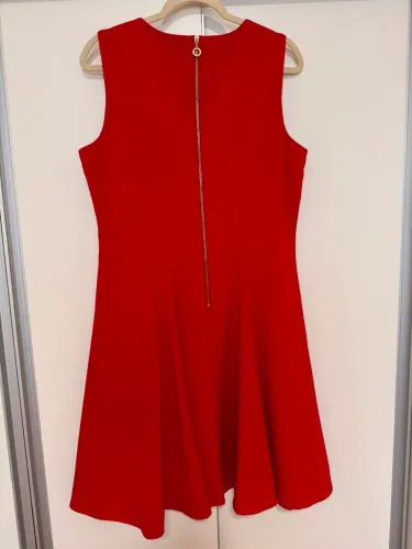 Vestido Calvin Klein Original Vermelho | Tubinho Clássico | Elegância Atemporal
