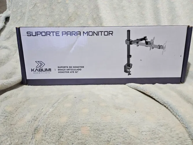 Suporte de Mesa Articulado para Monitor de 13" a 32" Flexispot D1, VESA, Preto - D1