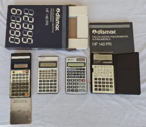 calculadoras cientificas vintage 4 modelos