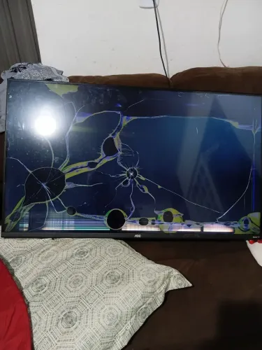 TV AOC PRA CONSERTAR OU TIRAR PEÇAS * 