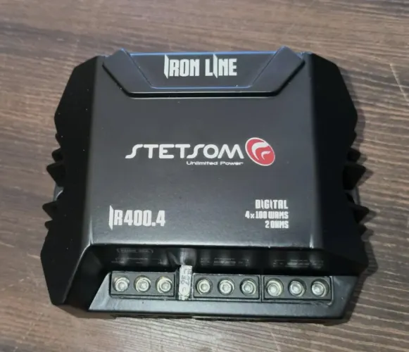 Potência de Stetsom 400rms 4 canais 