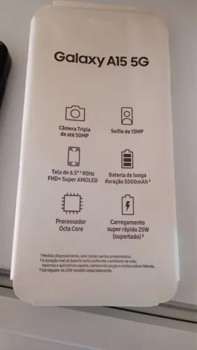 Samsung a15 128 gb seminovo