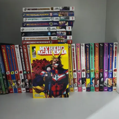 Mangá Coleção My Hero Academia Vol. 1-35 EM INGLÊS