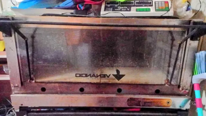 Forno Industrial a Gás em Inox VENÂNCIO- Funcionando
