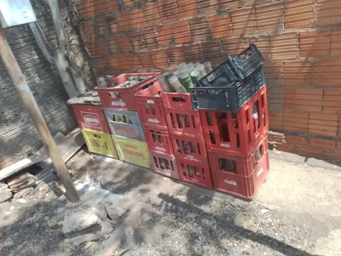 Engradados de refrigerantes