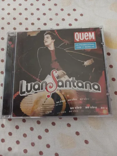 CD Luan Santana - Ao Vivo (Edição Promocional Revista Quem - 17 Música