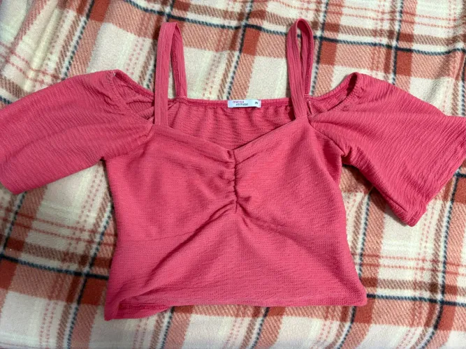 cropped salmão marisa