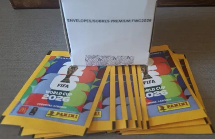 50 Pacotes De Figurinhas Do Mcdonald's Copa 2026 originais