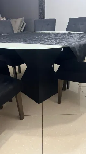 Mesa de jantar 6 cadeias 