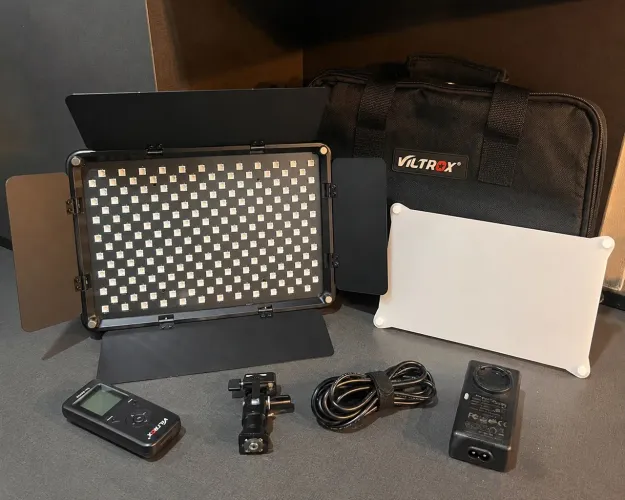 Painel LED Viltrox VL-S192T Profissional Completo | IMPECÁVEL- Para fotografia e vídeos