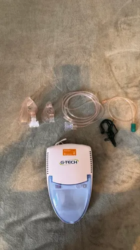 Nebulizador G-TECH BIVOLT, pouco uso, perfeito estado!