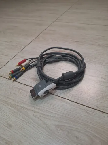 Cabo Vídeo Componente HD AV Original Microsoft Xbox 360