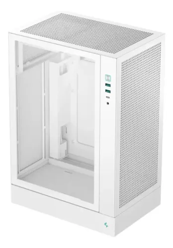 Gabinete Compacto Deepcool CH170 Plus Branco Micro ATX