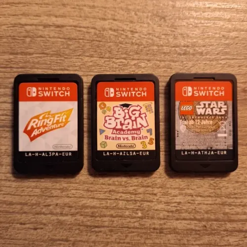 Lote cartuchos de Switch (EXCLUSIVOS)