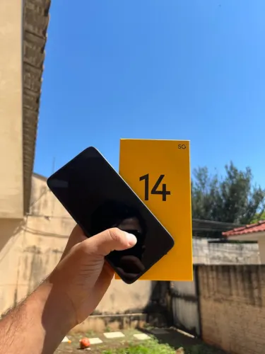 Realme 14 5G Conservado + Caixa e Carregador - Preço Pra Fechar Hoje!