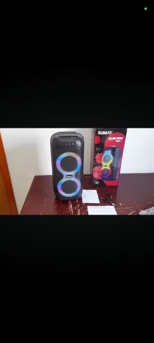 Caixa som slim box