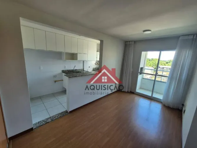 Apartamento SEMIMOBILIADO com 2 dormitórios para alugar, 50 m² por R$ 2.300,00/mês - Ecovi