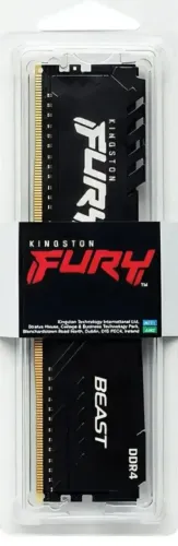 Memórias kingston fury ddr4 4gb