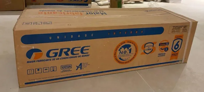 Ar Condicionado Gree 18000 BTUs Inverter Quente Frio 220V NOVO LACRADO Nota Fiscal