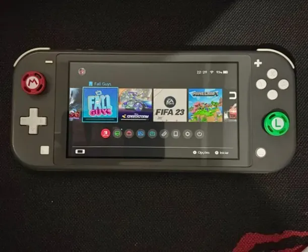 Nintendo Switch Lite e jogos