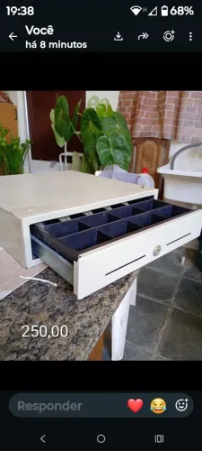 Vendo gaveta caixa