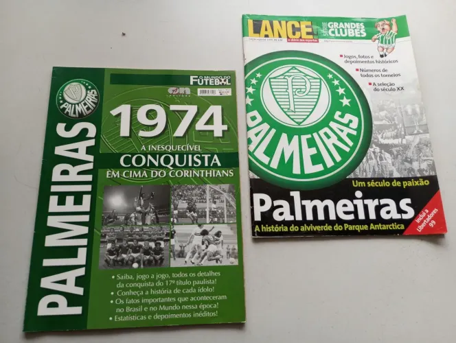 Par de Revistas - Palmeiras