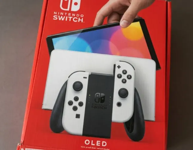Nintendo Switch OLED zerado!