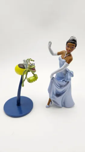 Miniaturas Tiana e Ray (Disney Store)