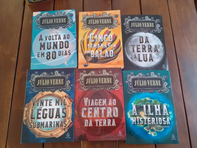 As extraordinárias viagens de Júlio Verne - 6 volumes
