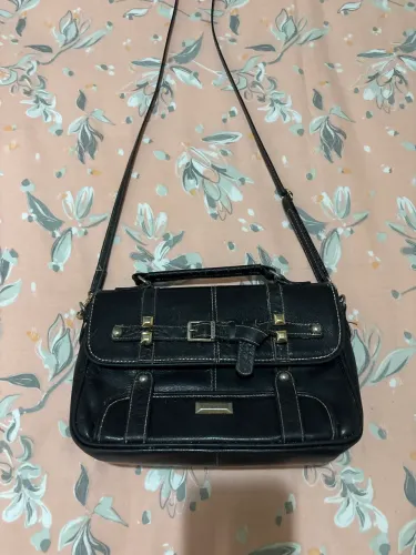 Couro fino bolsa