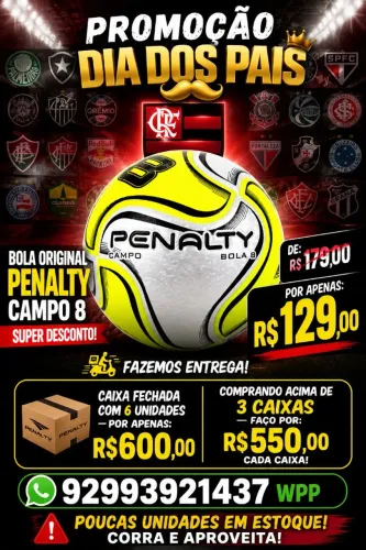 Super promoção de bola penalty original no atacado e varejo