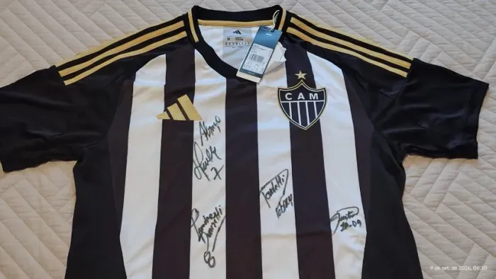 Camisa Oficial Autografada Atletico Mineiro - Tam M