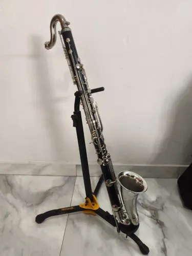 Clarinete Baixo Yamaha YCL-220 (USA) - Raridade e Robustez!