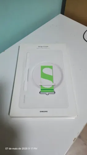 Capa Strap Cover para galaxy tab s8 ou tab s7 Samsung original branca