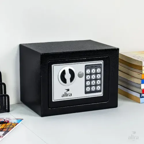 Cofre Digital Eletrônico com Senha e Chave - Novo Sem Uso