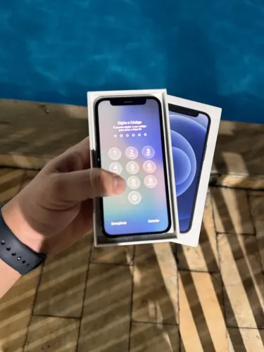 iPhone 12 mini 64gb saúda da bateria 86% aparelho zero sem marca de uso *