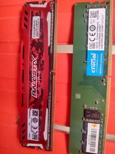 Memória ddr4 8 gigas