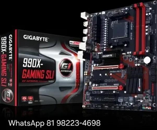 Placa mãe Gigabyte GA-990X-Gaming SLI Am3+