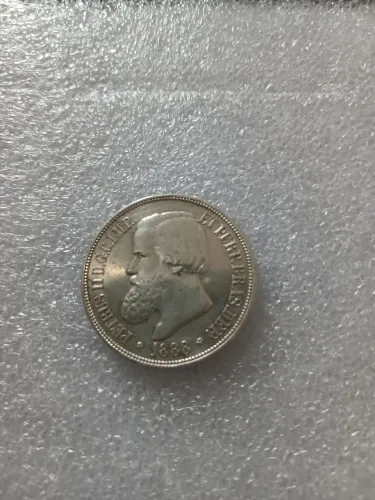 Moeda antiga 1000 reis 1888