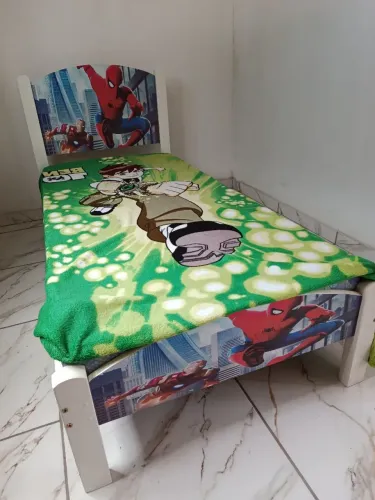 Cama infantil MDF Homem aranha 