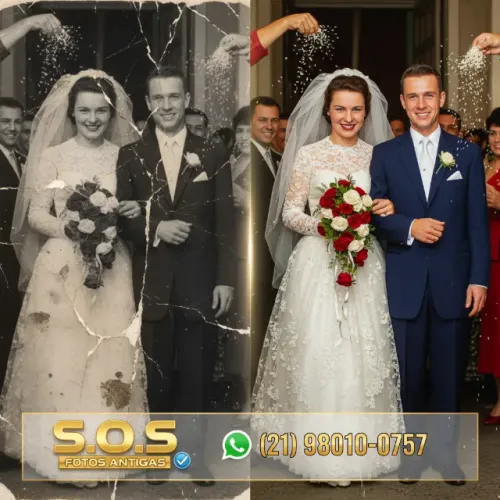 Restaure Fotos Antigas com Cuidado e Amor