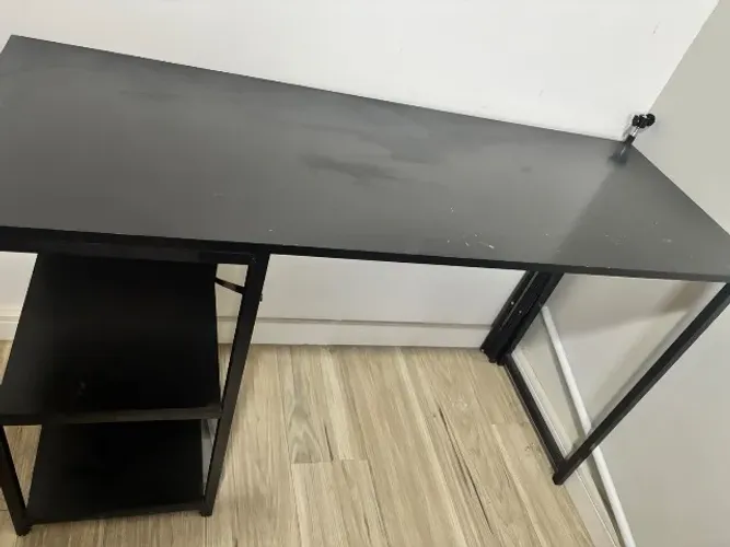 Mesa escrivaninha preta