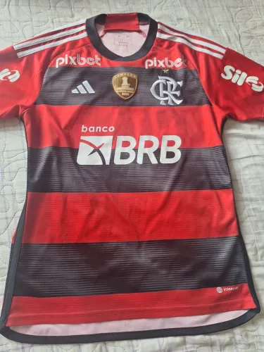Camisa Adidas Flamengo tam M - Colecionador 23/24<br>Edição Jogador/Colecionador<br>Tamanho M