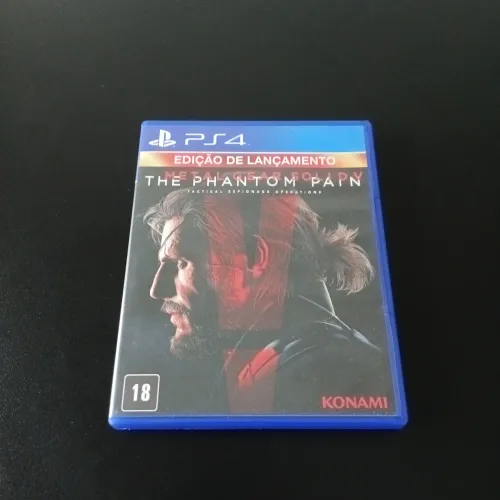 Jogo Metal Gear Solid V: The Phatom Pain Edicão de Lançamento para PlayStation 4 (PS4)