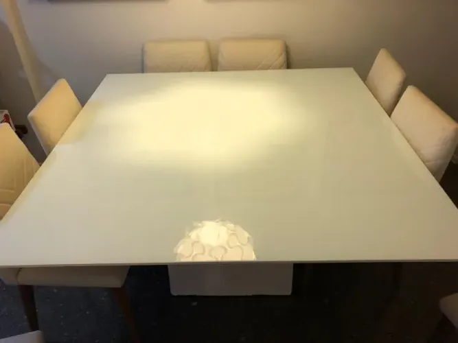 Tampo de Mesa 8 lugares quadrada
